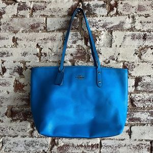 Coach Tote - Racer Blue Colored